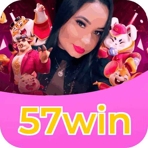 Plataforma 57win mostrando interface moderna, jogos certificados e recursos de segurança licenciados